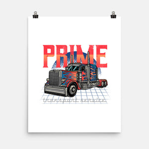 Prime Transport Service-None-Matte-Poster-momma_gorilla
