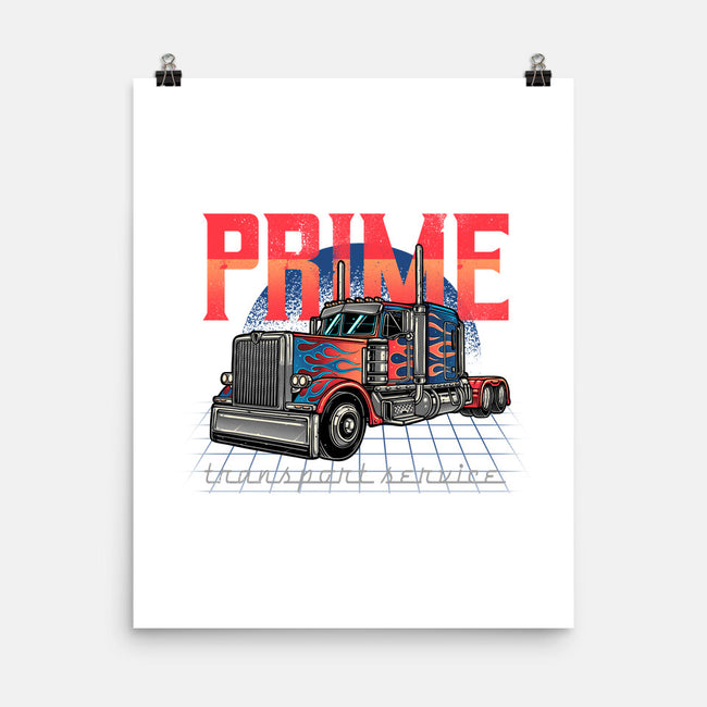 Prime Transport Service-None-Matte-Poster-momma_gorilla