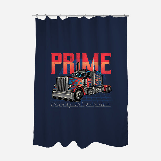 Prime Transport Service-None-Polyester-Shower Curtain-momma_gorilla