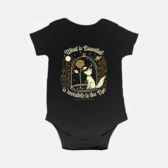 The Rose And The Fox-Baby-Basic-Onesie-Popnotic