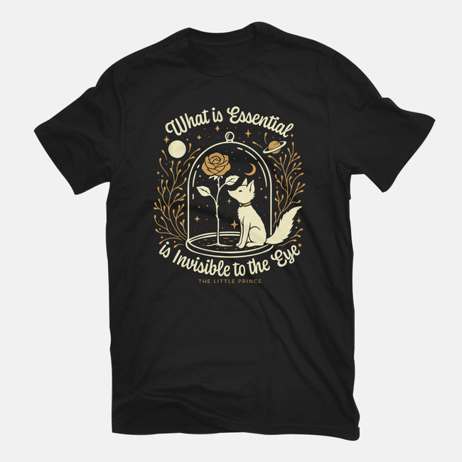 The Rose And The Fox-Womens-Fitted-Tee-Popnotic