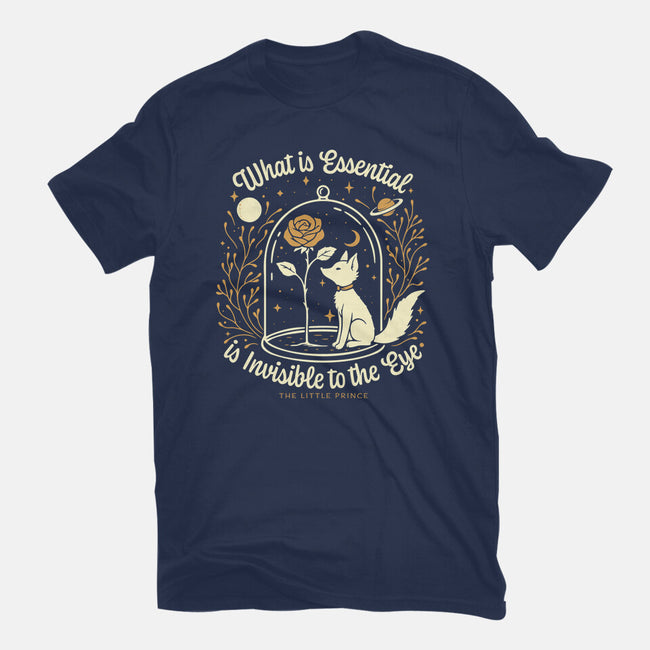 The Rose And The Fox-Unisex-Basic-Tee-Popnotic