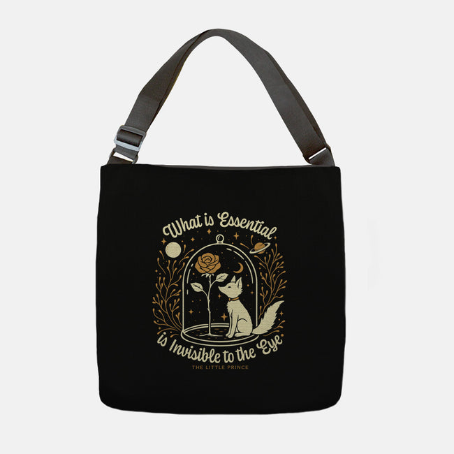 The Rose And The Fox-None-Adjustable Tote-Bag-Popnotic