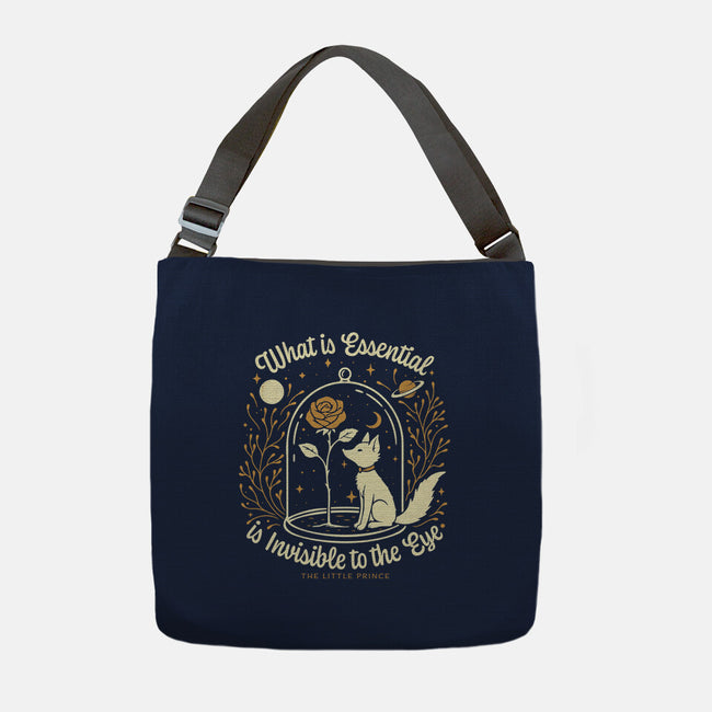 The Rose And The Fox-None-Adjustable Tote-Bag-Popnotic
