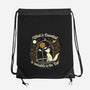 The Rose And The Fox-None-Drawstring-Bag-Popnotic