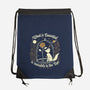 The Rose And The Fox-None-Drawstring-Bag-Popnotic