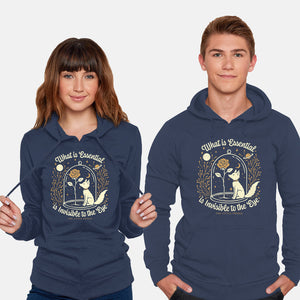 The Rose And The Fox-Unisex-Pullover-Sweatshirt-Popnotic