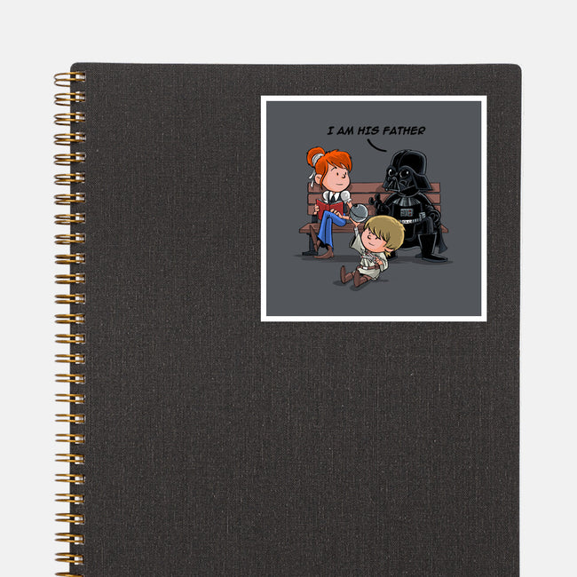 I Am His Father-None-Glossy-Sticker-zascanauta