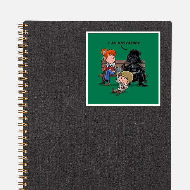 I Am His Father-None-Glossy-Sticker-zascanauta