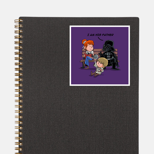 I Am His Father-None-Glossy-Sticker-zascanauta