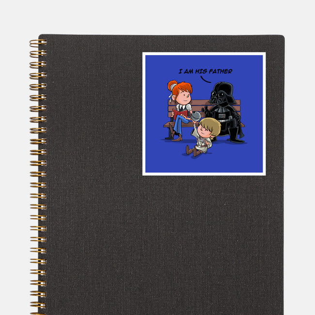 I Am His Father-None-Glossy-Sticker-zascanauta