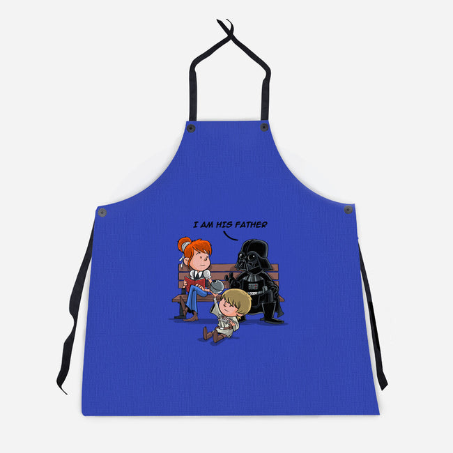 I Am His Father-Unisex-Kitchen-Apron-zascanauta