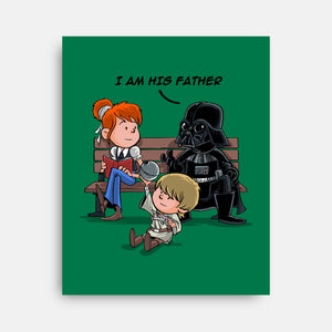 I Am His Father-None-Stretched-Canvas-zascanauta