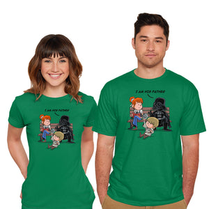 I Am His Father-Mens-Basic-Tee-zascanauta