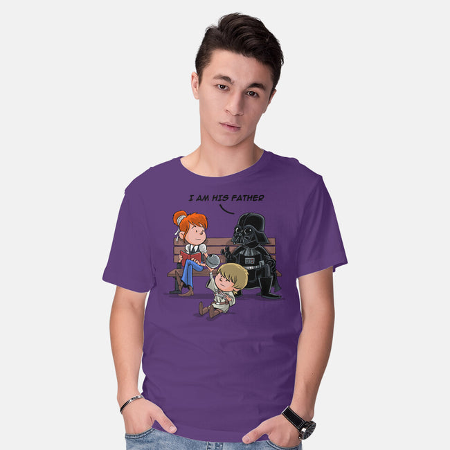 I Am His Father-Mens-Basic-Tee-zascanauta