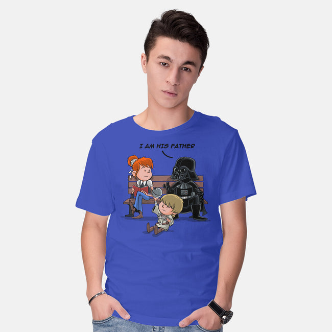 I Am His Father-Mens-Basic-Tee-zascanauta