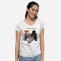 I Am His Father-Womens-V-Neck-Tee-zascanauta