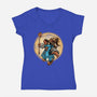 Spellcaster-Womens-V-Neck-Tee-momma_gorilla