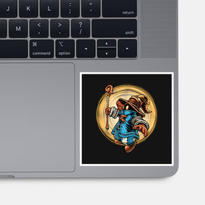 Spellcaster-None-Glossy-Sticker-momma_gorilla