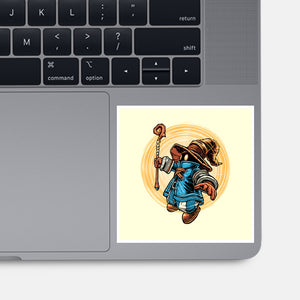 Spellcaster-None-Glossy-Sticker-momma_gorilla