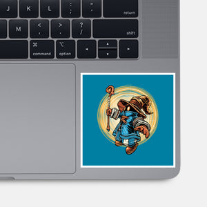 Spellcaster-None-Glossy-Sticker-momma_gorilla