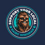 Support Your Local Hairy Wingman-Unisex-Pullover-Sweatshirt-Herk Up Tees