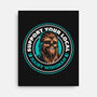 Support Your Local Hairy Wingman-None-Stretched-Canvas-Herk Up Tees