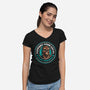 Support Your Local Hairy Wingman-Womens-V-Neck-Tee-Herk Up Tees