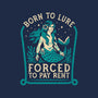 Born To Lure-Womens-V-Neck-Tee-Nemons