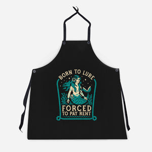 Born To Lure-Unisex-Kitchen-Apron-Nemons