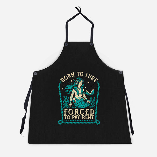 Born To Lure-Unisex-Kitchen-Apron-Nemons