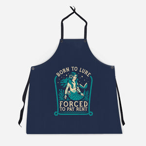 Born To Lure-Unisex-Kitchen-Apron-Nemons