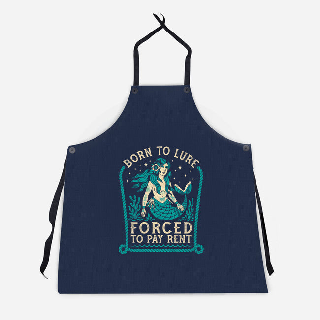 Born To Lure-Unisex-Kitchen-Apron-Nemons