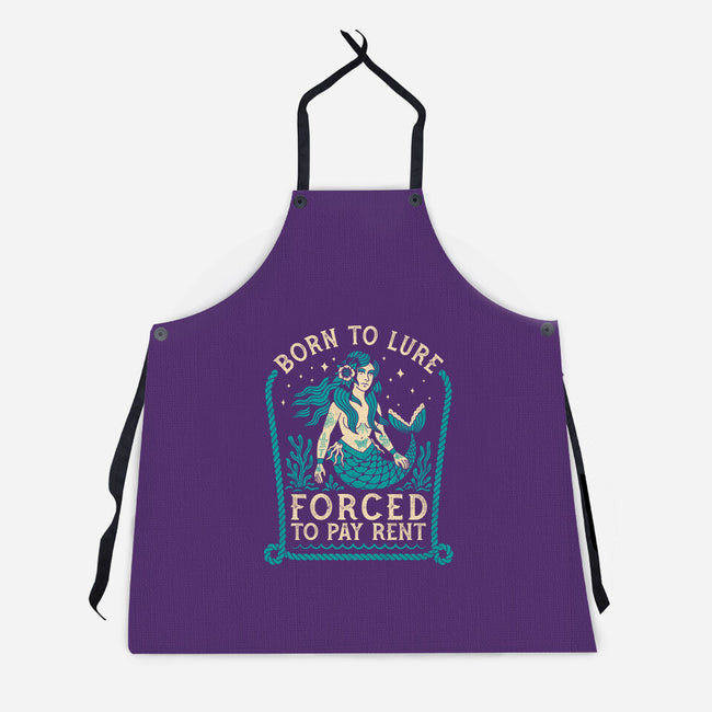 Born To Lure-Unisex-Kitchen-Apron-Nemons