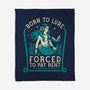 Born To Lure-None-Fleece-Blanket-Nemons
