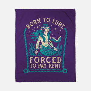 Born To Lure-None-Fleece-Blanket-Nemons