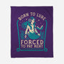 Born To Lure-None-Fleece-Blanket-Nemons