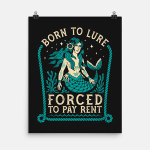 Born To Lure-None-Matte-Poster-Nemons