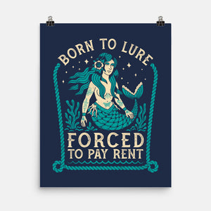 Born To Lure-None-Matte-Poster-Nemons