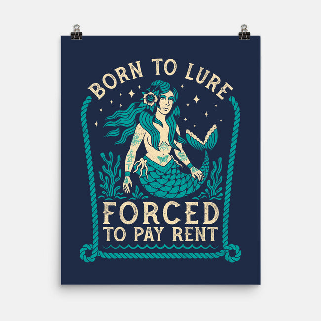 Born To Lure-None-Matte-Poster-Nemons