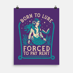 Born To Lure-None-Matte-Poster-Nemons