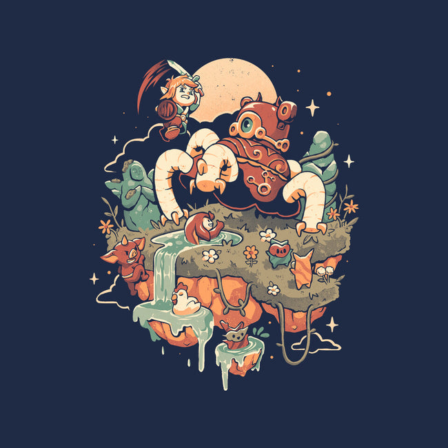 Legend Island-Womens-Fitted-Tee-eduely