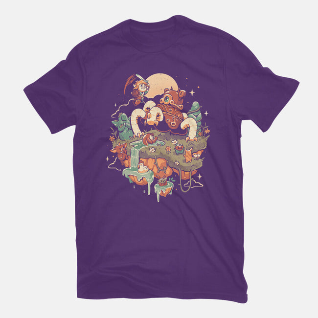 Legend Island-Womens-Fitted-Tee-eduely