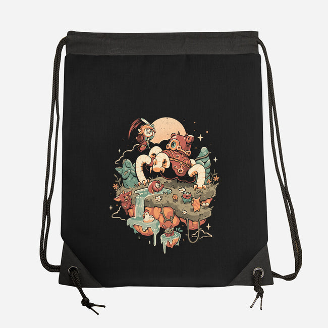 Legend Island-None-Drawstring-Bag-eduely