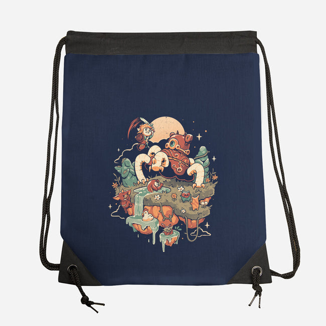 Legend Island-None-Drawstring-Bag-eduely