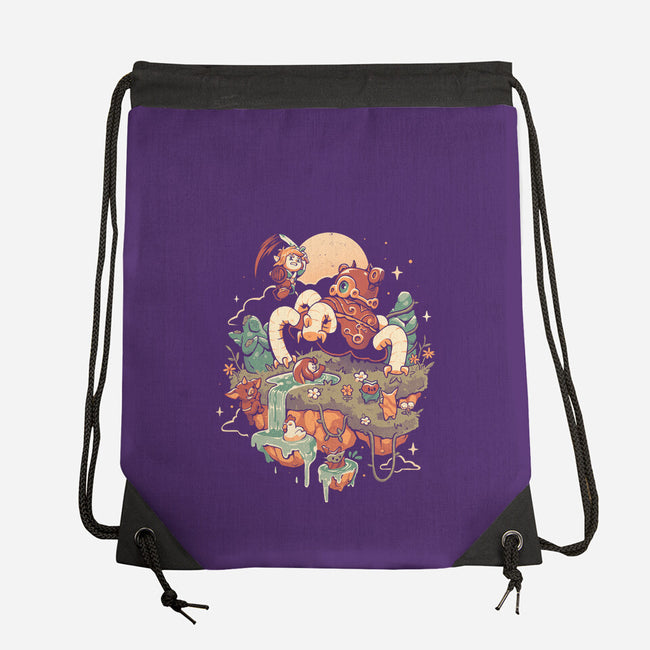 Legend Island-None-Drawstring-Bag-eduely