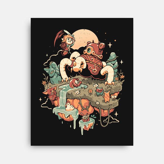 Legend Island-None-Stretched-Canvas-eduely