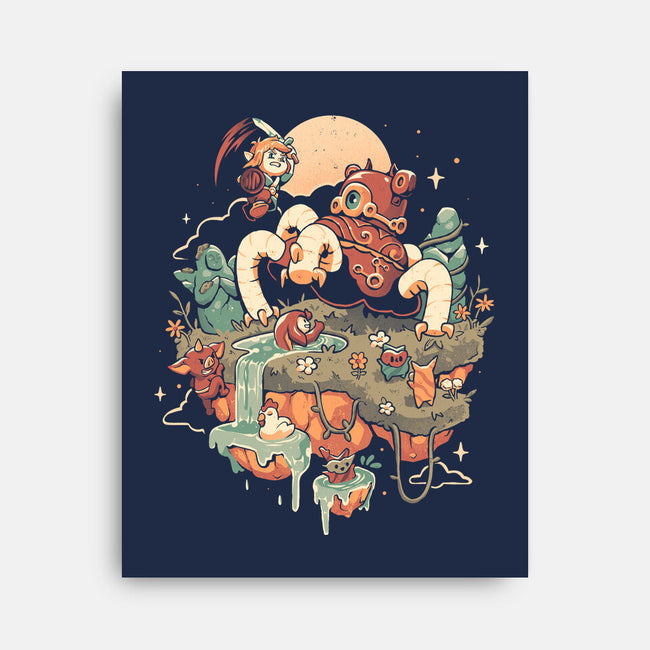 Legend Island-None-Stretched-Canvas-eduely