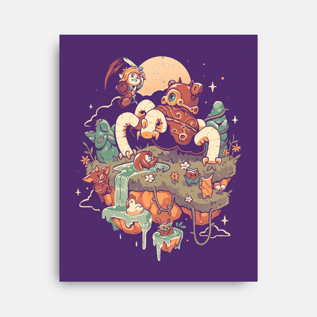 Legend Island-None-Stretched-Canvas-eduely