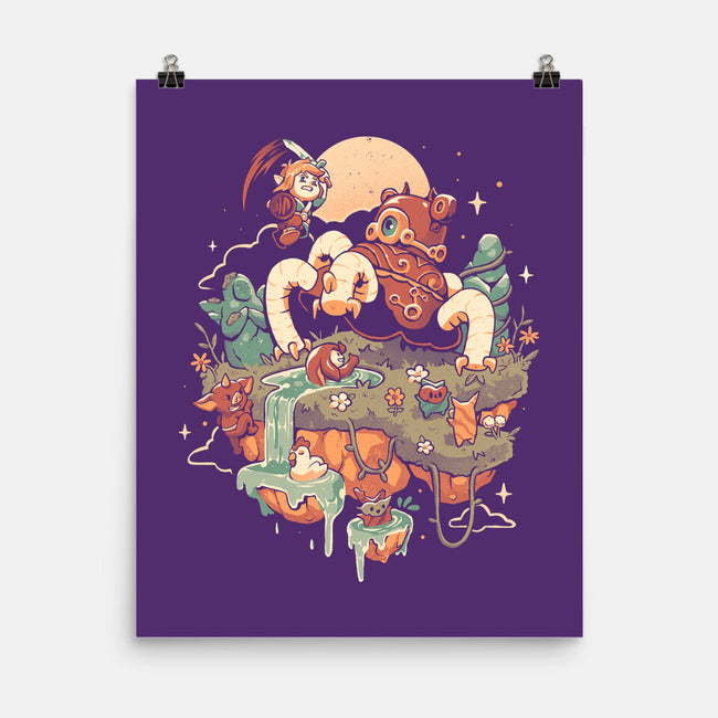 Legend Island-None-Matte-Poster-eduely